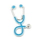 thumbnail image 1 of Broche Pin Broche Pin de Moda Regalo de Enfermera Accesorios de Enfermera Decorativo Elegante azul argentino, 1 of 9