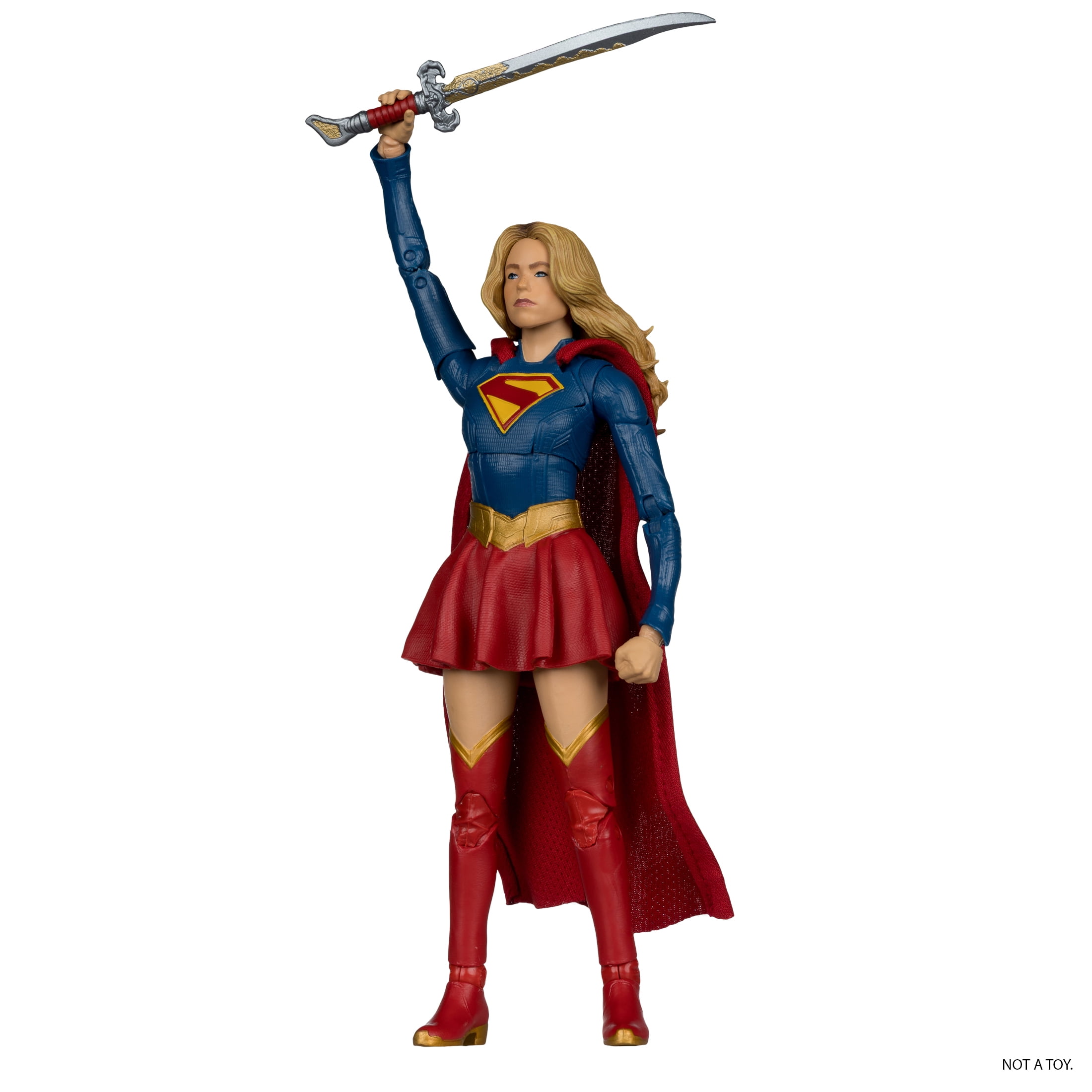Supergirl and Baby Krypto (DC Multiverse: Supergirl Movie) 7" Action Figure Deluxe Theatrical Edition - McFarlane Toys