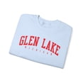 thumbnail image 3 of Glen Lake Michigan Sweatshirt Gifts Crew Neck Shirt Long Sleeve Unisex, 3 of 7