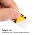 thumbnail image 4 of Uxcell Triangle Safety Warning Sign Self Adhesive 20mm/0.78inch 10Pcs, 4 of 4