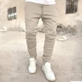 thumbnail image 3 of StSilkitty Men's Sweatpants Elastic Waist Drawstring Joggers Pants with Pocket Athletic Running Tapered Trousers, 3 of 6