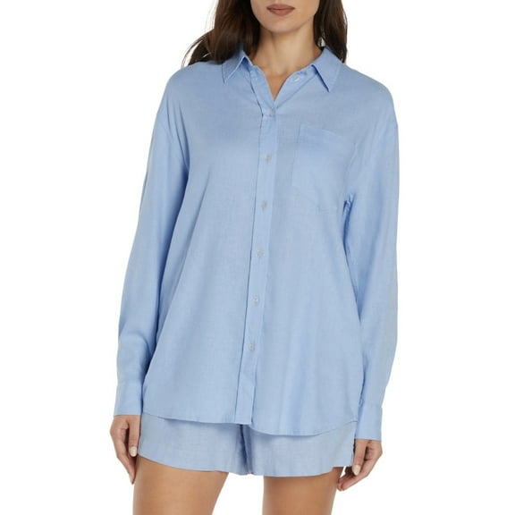 GAP Women's Linen Button Down Shirt