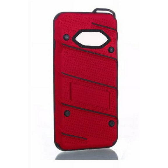 Phantom Hybrid hard tough dual layer armor case for Samsung Galaxy phone (Red)