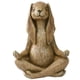 thumbnail image 4 of Pegatina De Meditación De Perro Conejo, Pegatina De Pared Para Ventana De Ordenador, Decoración Del Hogar, Pegatina De Escultura Zen 2 Uds., Methold PT002142-00, 4 of 6
