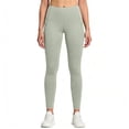 thumbnail image 7 of Compression Leggings with Pockets for Women Tummy Control Leggings No Front Seam Workout High Waist Yoga Pants Light Gray XL, 7 of 7