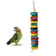 thumbnail image 5 of Juguete Multicolor para Masticar Loros Y Pájaros, Columpio Trenzado, Mordedura para Escalar, Cartón Colgante, , , Mascota , Una cuerda Yinane Loro de cartón masticable, 5 of 8
