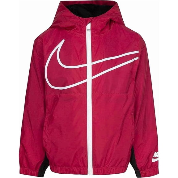 Nike Girl's Velboa Windbreaker Jacket (Little Kids) size 12m