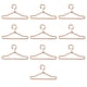 thumbnail image 1 of 10 perchas de metal modernas para muñecas en miniatura (1/3, 1/6, 1/8, 1/12 y OB11) 75 mm de oro rosa, 1 of 8