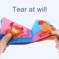 thumbnail image 4 of RKSTN Toddler Toys Enlightenment Early Education Cloth Book Washed Without Fading, Cloth Book, Puzzle Book, With Ringing Paper Baby Toys, 4 of 5