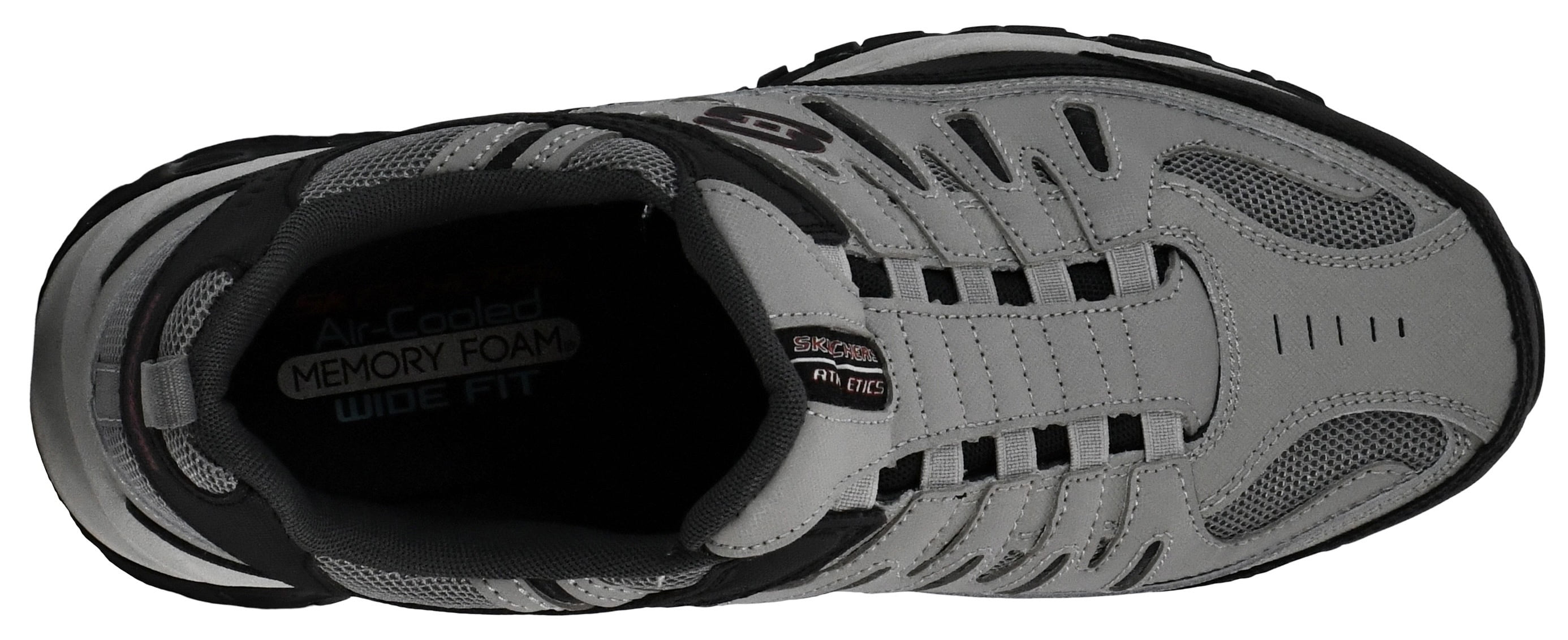 skechers air cooled memory foam wide fit