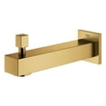 thumbnail image 2 of Grohe Eurocube 13307GN0 Diverter Tub Spout in Grohe Brushed Cool Sunrise, 2 of 3