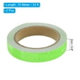 thumbnail image 2 of Uxcell Reflective Tape, 2pcs 0.8"x33FT Waterproof High Visibility Warning Safety Tape, Green, 2 of 6