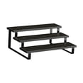 thumbnail image 2 of Lipstore Plant Stand Decorative Organizer Flower Pot Stand for Countertop Office Home Black Three Layer, 2 of 8