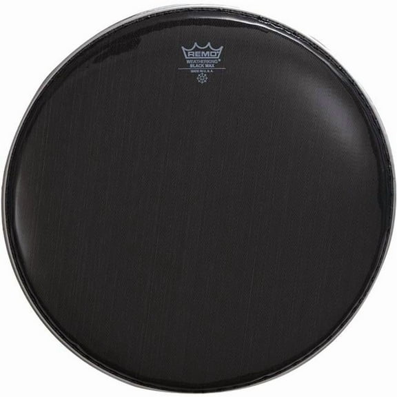 Remo KS161400-U 14 in. Black Max Marching Snare Batter Drum Head with Underlay