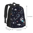thumbnail image 3 of Daiia Galaxy2 Backpack for Men and Women -Durable Backpack Large Capacity, Water-Resistant Bag with Adjustable Straps and Laptop Compartment, 3 of 9