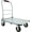 Silver, variant on 1800LBS Platform Truck Cart, 36"x24" Heavy Duty Utility Push Cart with 6" Swivel Wheels & Brakes, Foldable Hand Truck for Warehouse, Shipping & Moving