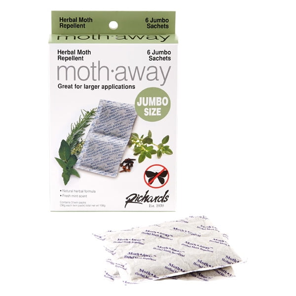 Organic Non Toxic 72 Sachets Free Shipping Moth Away HERBAL All Natural 