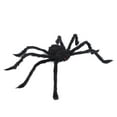 thumbnail image 5 of Halloween Giant Spider Huge Black Scary Haunted House Spider Halloween Decor Props Haunted Home/Party/Lawn/Outdoor Decor, 5 of 7