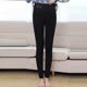 thumbnail image 4 of Gibobby Leggings Vinipiel Mujer Pantalones gruesos invierno con perforaciones, mallas cálidas, pantalones mujer terciopelo, pantalones ajustados (Negro, S), 4 of 5