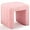 Pink, variant on Wimarsbon Vanity Stool Chair, Modern Teddy Velvet Ottoman Footrest, Sofa Bench Footstool Extra Seat, Home Decor for Makeup Room, Living Room, Entryway, Office (Pink)