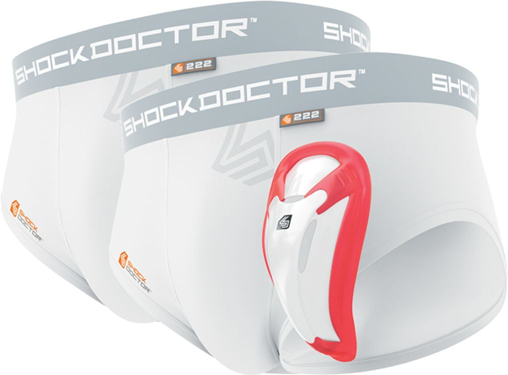 Details about  / Shock Doctor 2-PK Brief w//BioFlex Supporter Cup BOYS XL 28-30 waist D29