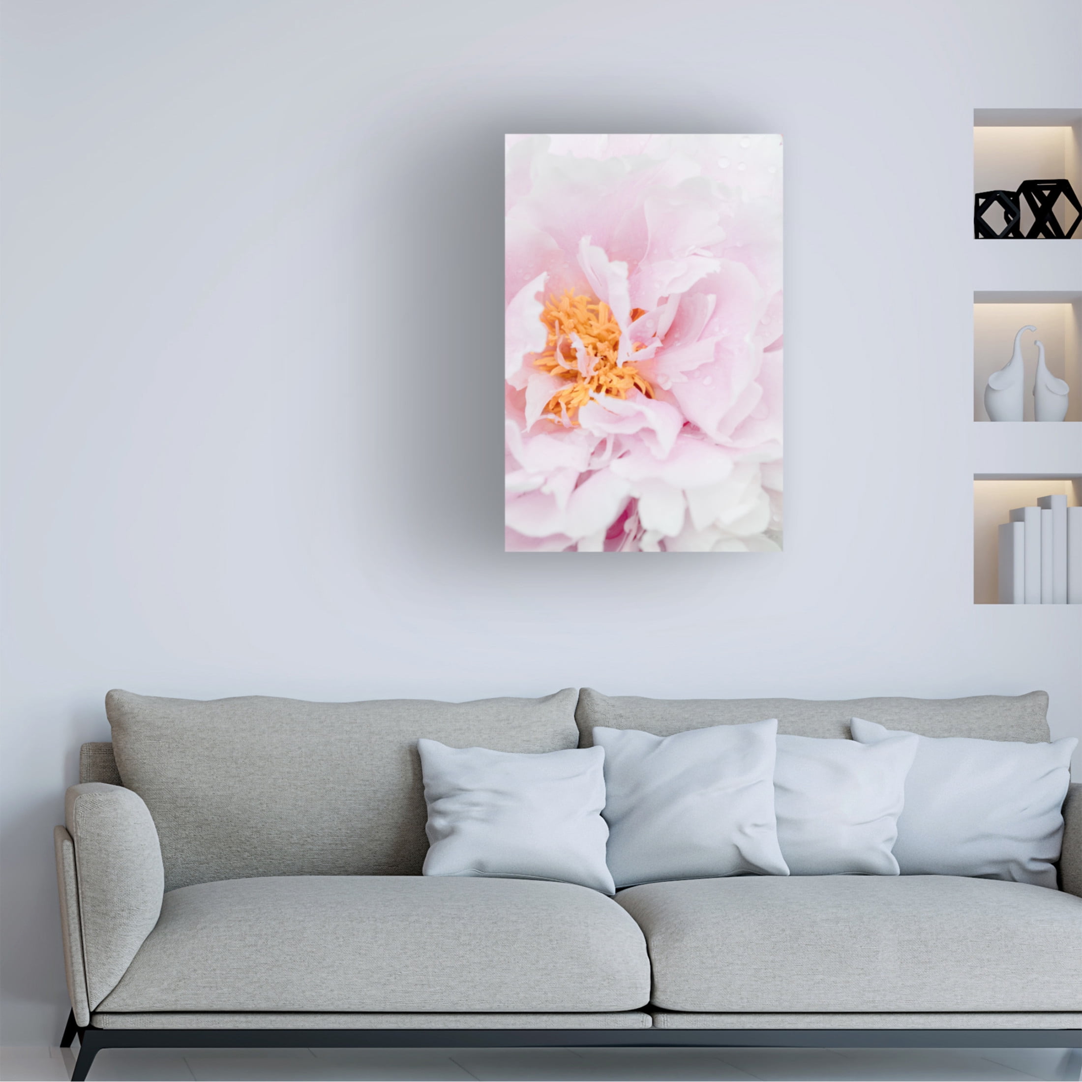 Trademark Fine Art Pictufy Studio Peony 8 Canvas Wall Art