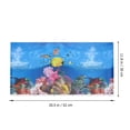 thumbnail image 3 of Aquarium Paper Cling Creative Fish Tank Decals Aquarium Background Poster Backdrop Stickers Paper, 3 of 6