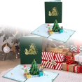 thumbnail image 1 of Oliegs Christmas Friendship Greeting Card Easy To Fold And Use As A DIY Writable, 1 of 6