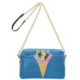thumbnail image 2 of FORMRS Women Crossbody Purse with Chain Strap Vegan Leather Shoulder Handbag, Colorful Ice Cream Cat, 2 of 7