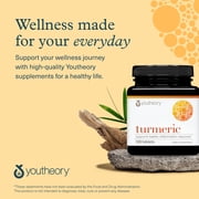 Youtheory Turmeric Advanced with BioPerine Black Pepper, Vegetarian Tablets, 120ct