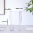 thumbnail image 6 of yilyih Acrylic Flower Vase,Clear Square Tapered Table Flowers Vase Decorative Centerpiece for Home Kitchen Wedding Decorations,Unbreakable Plastic Vase for Flowers,Cube Shape, 6 of 9