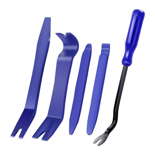 Kit de herramientas de desmontaje y montaje para el interior del coche, de material PP, juego de 5 piezas para aficionados al bricolaje y mecánicos
