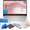Gold, variant on HP 14" HD Student Business Laptop, Intel Quad-Core N150, 8GB RAM, 384GB Storage, (128GB UFS+256GB SD Card), 1 Year Office 365, Slim Design, Webcam, HDMI, Bluetooth, WiFi, Win 11 S, Willow Green