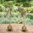 thumbnail image 7 of Dserhfy Ornament Vintage Metal Dancing Girl Garden Statue Waterproof Fade Resistant Ornament Outdoor Decoration, 7 of 7