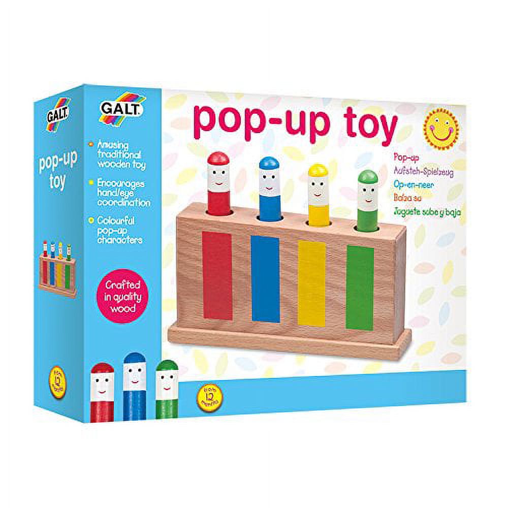 Galt Toys Wooden Retro Pop Up Toy - image 2 of 3