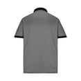thumbnail image 5 of Yaoyar Men's Fallow Button Turn-down Collar Polo Shirt Top Short-Sleeved Stripe Sports Top Shirt, 5 of 6
