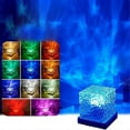 thumbnail image 4 of Aurora Northern Lights Lamp,Wave-Cube Lamp, Projector,16 Color Water Wave Effect Lights for Bedroom, 4 of 5