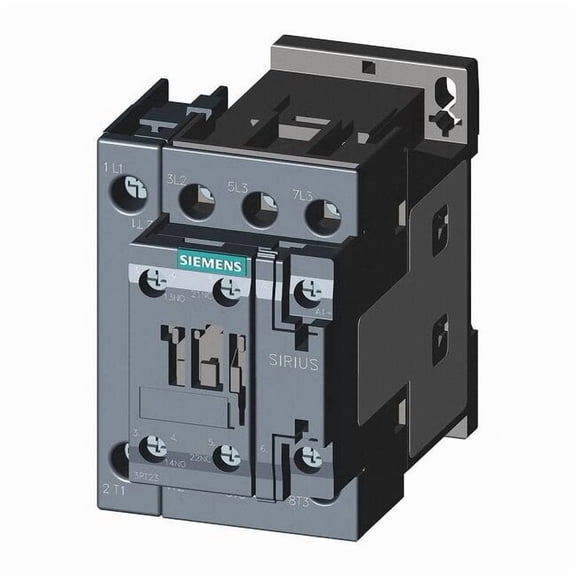 IEC Magnetic Contactor, 1NC/1NO, 110V-120V AC, 4 P, Non-Reversing, Screw