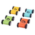thumbnail image 1 of 4 Pieces Mini Racing Track Toy Interesting Ramp Racer Toy Set Colorful Ramp Race Track Car Toy Car Racer Game Toy Educational Interactive Toy for Children Gift Home, 1 of 9