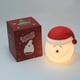 thumbnail image 3 of Luz Nocturna Lámpara de mesa de silicona con luz nocturna de Papá Noel, activada por tacto, para decoración navideña del salón (1 unidad) Rkxzt, 3 of 4