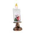 thumbnail image 3 of yotijay Christmas Snow Globe Candle LED Flameless Candle Glittering Christmas Decoration Santa Claus, 3 of 9