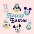 thumbnail image 2 of Toddler's Mickey & Friends Distressed Egg Characters Graphic Tee Light Pink 4T, 2 of 3