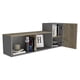 thumbnail image 2 of Repisa Flotante Esperanza Café Claro y Gris Claro Virtual Muebles, 2 of 6