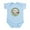 Sky Blue, variant on CafePress - Love Animals Dont Eat Them Vegan Infant Bodysuit - Baby Light Bodysuit, Size Newborn - 24 Months
