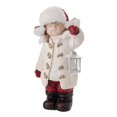 thumbnail image 2 of Estatuilla de niño Zulema Adorno navideño Regalo blanco, 2 of 8