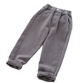 thumbnail image 5 of CONROSES Kids Boys Casual Pants Wide Leg Baggy Pant for Child Solid Elastic Waist Cozy Jogger Trousers with Pockets, 5 of 5