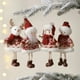 thumbnail image 2 of Bufanda navideña con colgante de Ángel para niña, suministros de decoración de árbol de Navidad, lindo juguete de elfo de felpa hecho a mano, decoración del hogar, 2 of 4