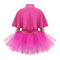 thumbnail image 4 of TiaoBug Kids Girls Circus Trapeze Show Costume Sparkle Tutu Dance Dress Leotard Outfit, 4 of 7