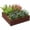 Natural Wood, variant on QISHENSHUI Heavy-Duty Raised Garden Bed Sturdy Vegetable Planter Durable Flower Gardening Box Perfect for Patio Deck Outdoor Home Gardens, 47.25" x 47.25" x 11.75" 1 Pack Green
