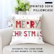 thumbnail image 5 of Wosthever 1 funda de almohada, decoración navideña para el hogar, Reno, Papá Noel, funda de cojín de árbol, adorno navideño, regalo de Navidad 2020, Decoración del hogar #1 Wosthever HA000414-01B, 5 of 6